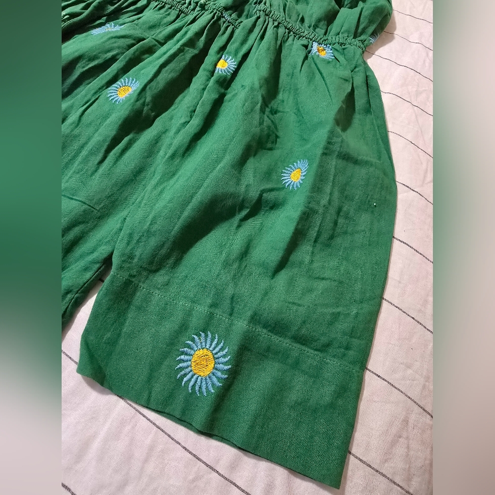 Free People Emory Embroidered Midi Dress Size XS - Picture 9 of 15